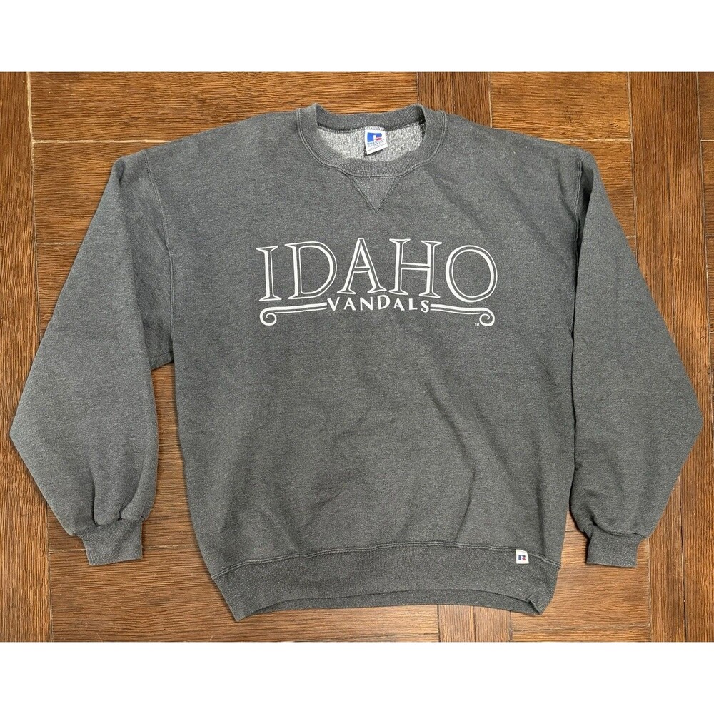 Vintage Idaho Vandals Men’s Size XL Russell Athletic Made In USA Crewneck